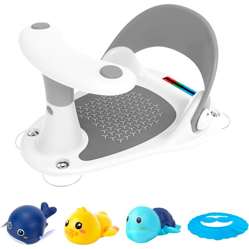 assento banho com brinquedos branco bkfedlu a-bi
