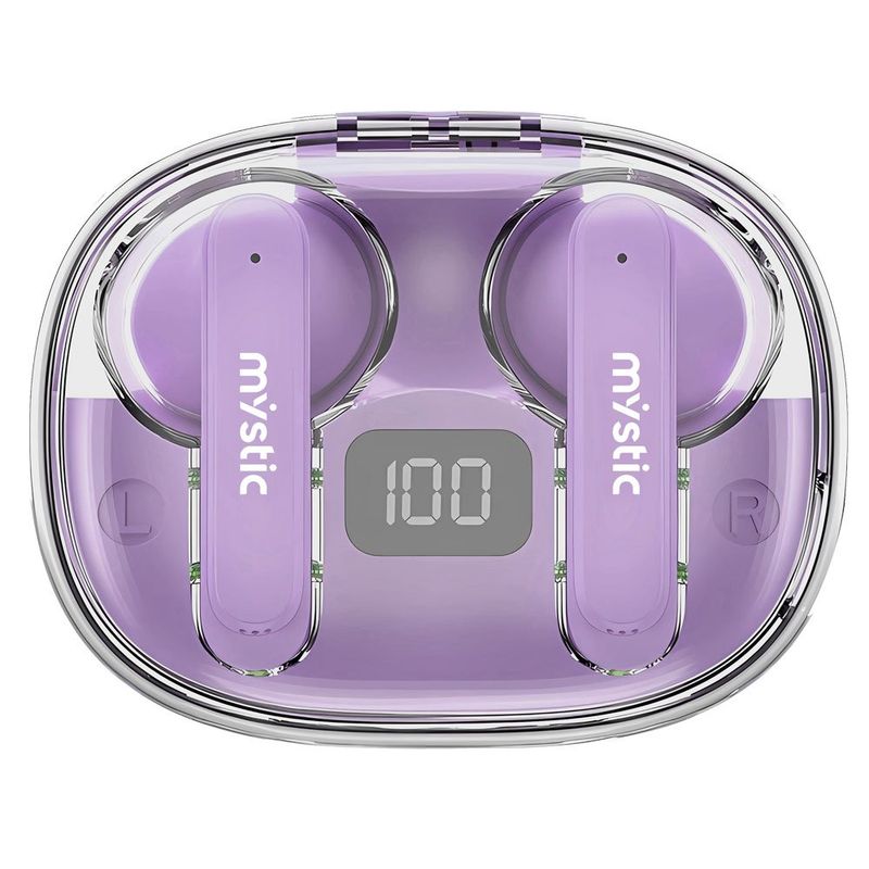 Fone de Ouvido Bluetooth Mystic Wind Lilás MY-E86-ENC-P