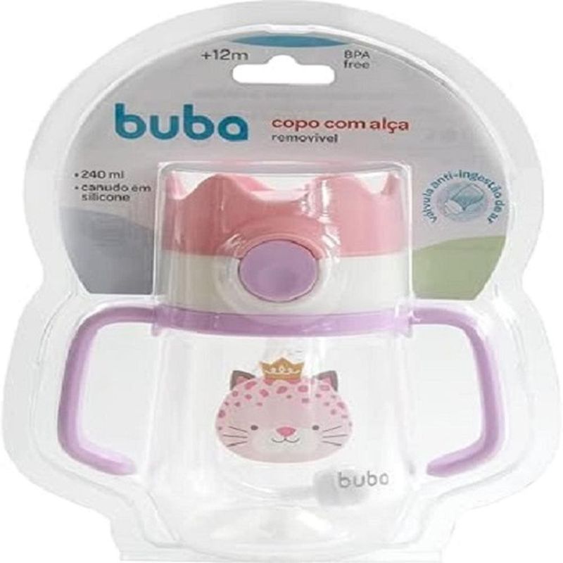 copo infantil com alça buba oncinha 240ml 14458 (mp)