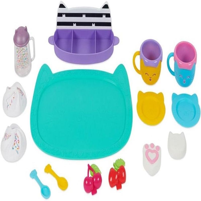 brinquedo gabby's dollhouse sunny set chocolate quente 3645 (mp)
