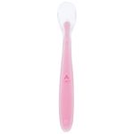 colher para bebê buba silicone rosa 14682 (mp)