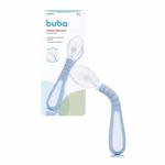 colher para bebê buba silicone azul 18079 (mp)