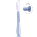 colher para bebê buba silicone azul 18079 (mp)