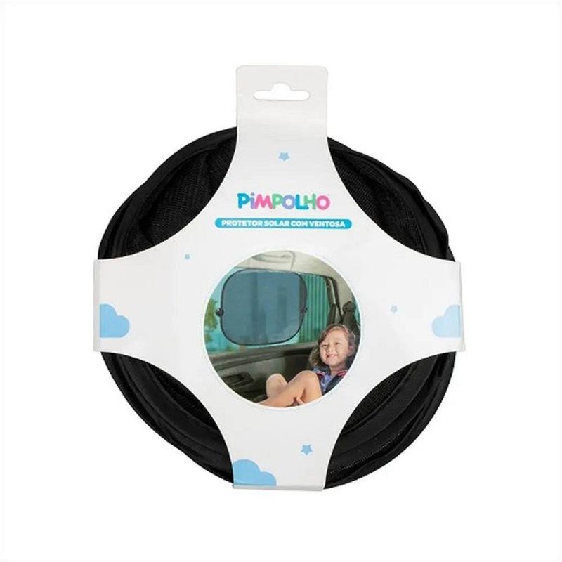 protetor solar para carro pimpolho com ventosa preto 94091 (mp)