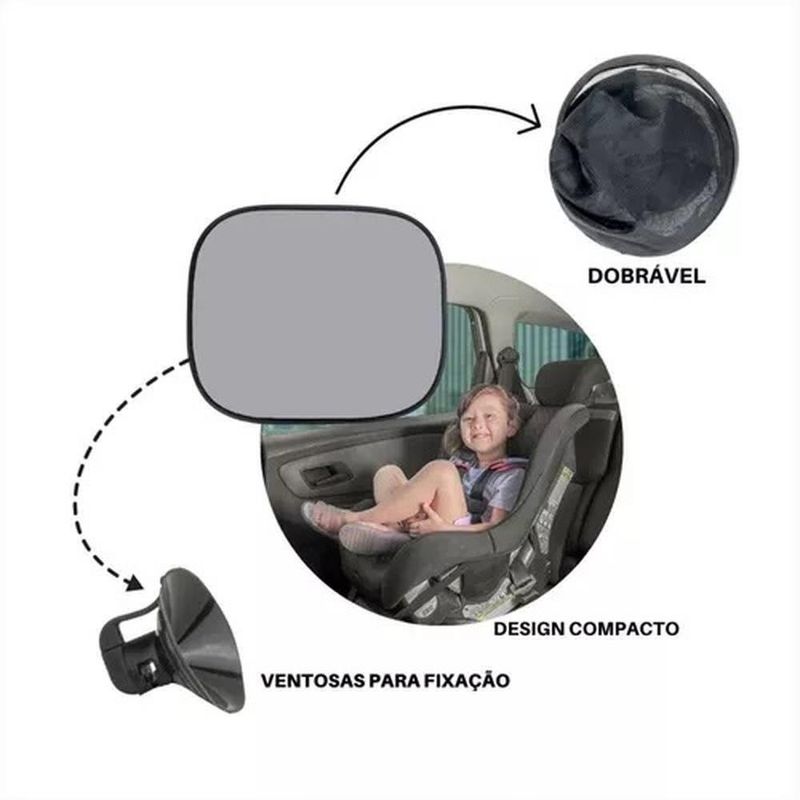 protetor solar para carro pimpolho com ventosa preto 94091 (mp)