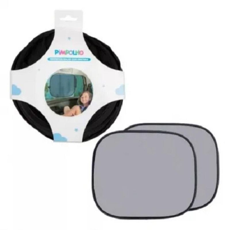 protetor solar para carro pimpolho com ventosa preto 94091 (mp)