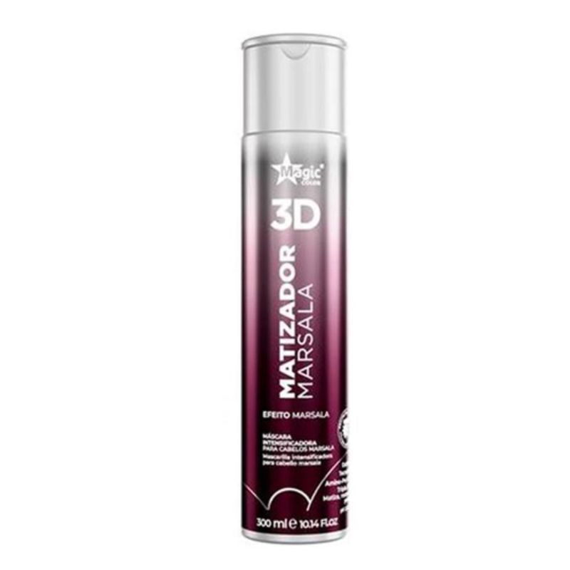 matizador magic 3d marsala 300ml (mp)