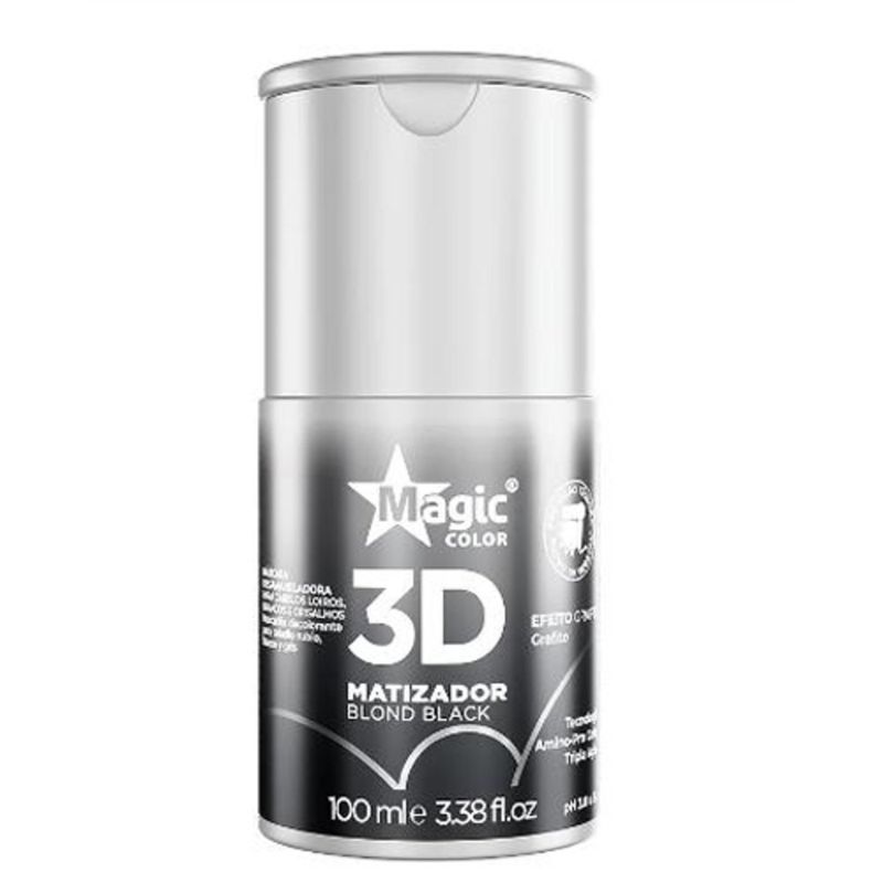 matizador magic 3d blond black 100ml (mp)