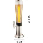 dispensador de bebidas hammer 7 latas rosa para churrasco a-bi