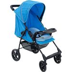 carrinho de bebê galzerano romano azul 1035