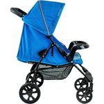 carrinho de bebê galzerano romano azul 1035
