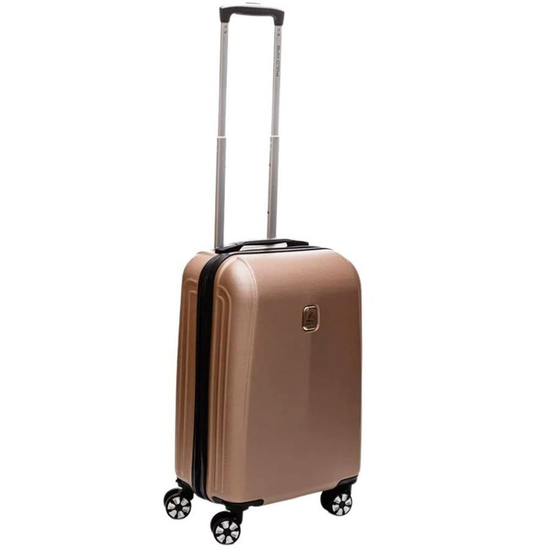 mala de viagem luxcel 55cm champagne (mp)