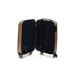 mala de viagem luxcel 55cm champagne (mp)