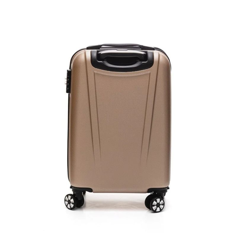 mala de viagem luxcel 55cm champagne (mp)