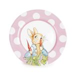 prato de sobremesa páscoa peter rabbit cromus 20cm 4502 (mp)
