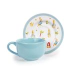 xícara de chá com pires cromus páscoa peter rabbit 4504 (mp)