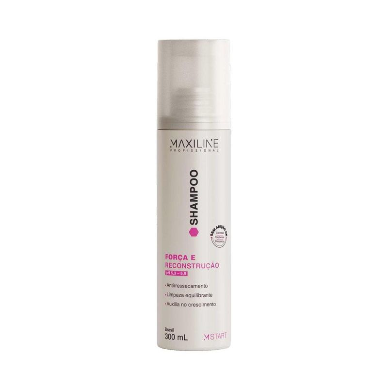 shampoo maxiline mstart força 300ml (mp)