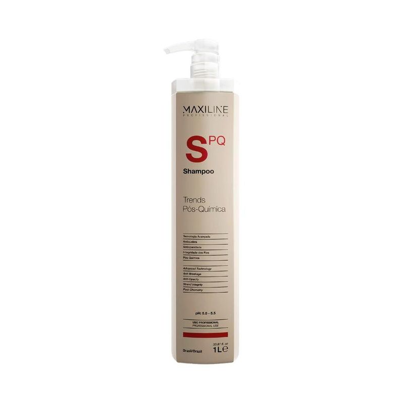 shampoo maxiline trends pós quimica 1 litro (mp)
