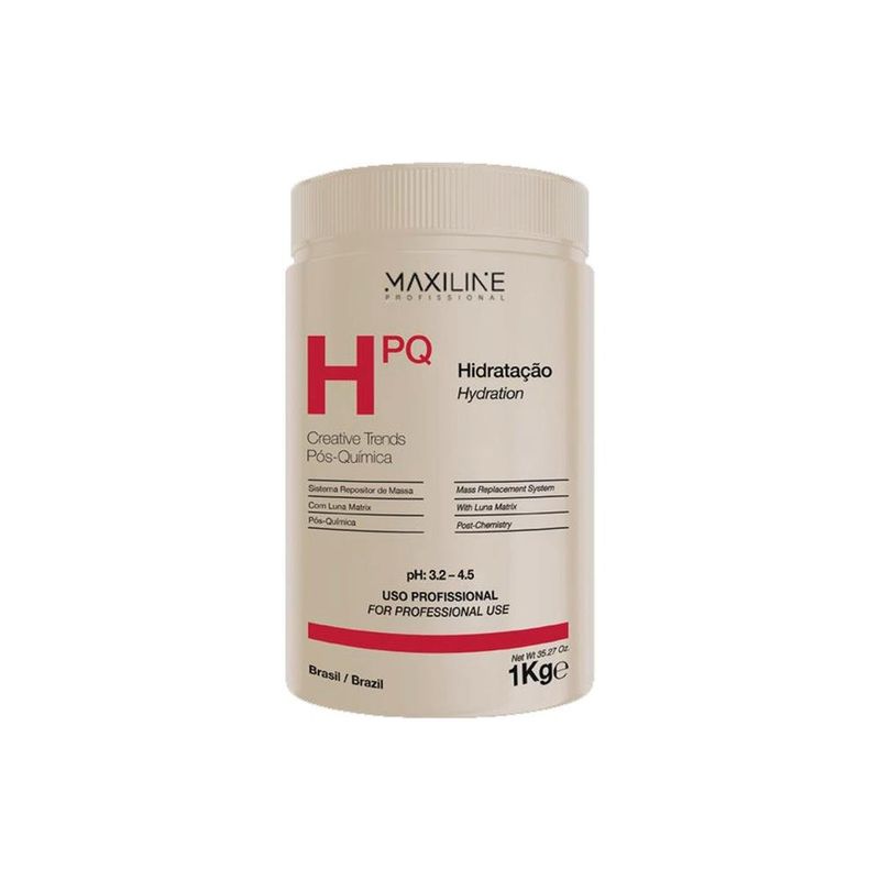 máscara de tratamento maxiline pós quimica 1kg (mp)