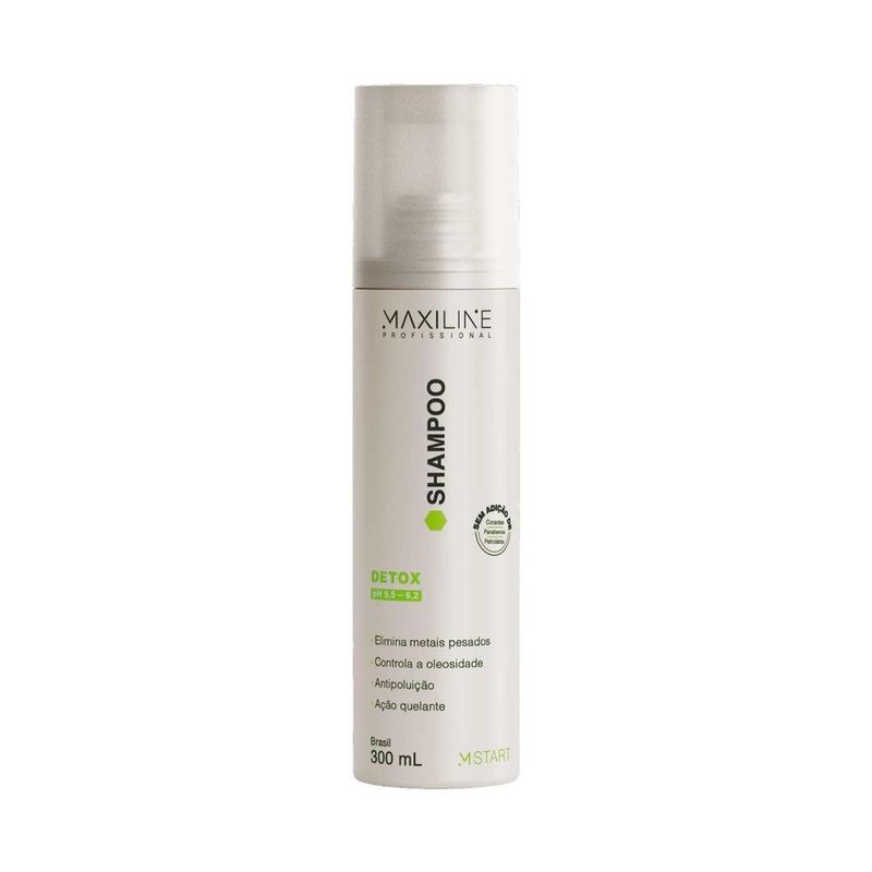 shampoo maxiline mstart detox 300ml (mp)