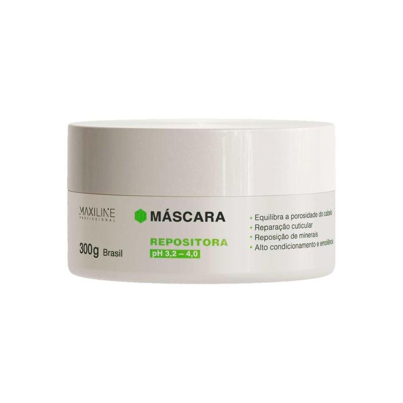máscara de tratamento condicionante maxiline mstart repositora 300g (mp)