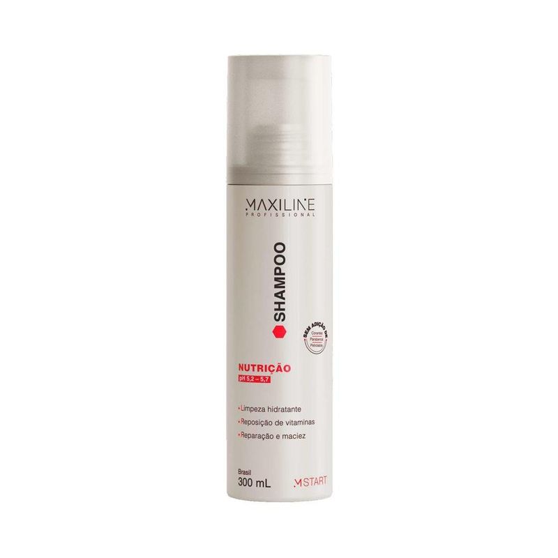 shampoo maxiline mstart nutricao 300ml (mp)