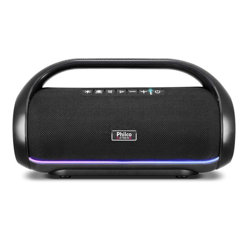 caixa de som philco extreme 220w bluetooth pbs220bt