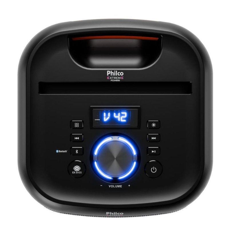 caixa de som acústica philco pcx4800 380w 56603792