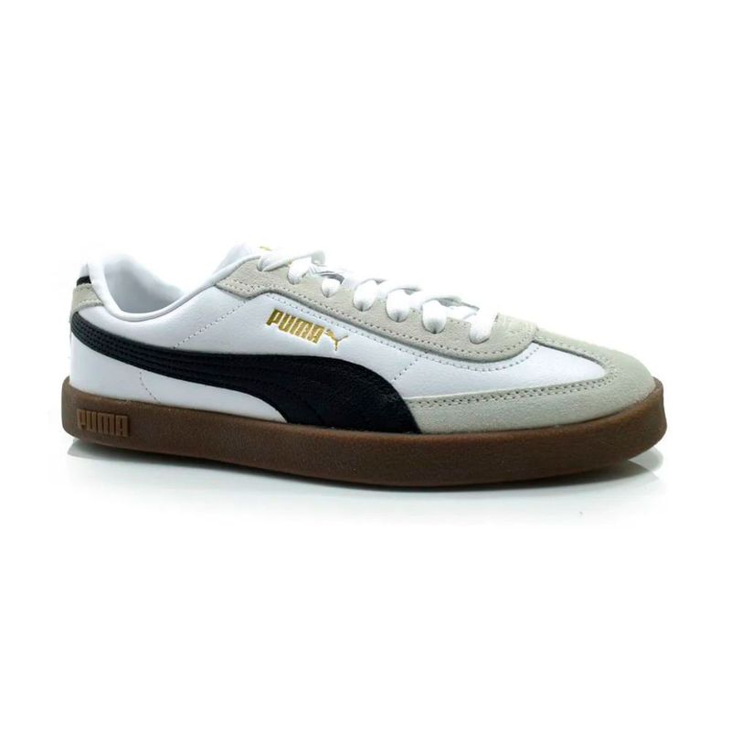 tênis masculino n°38 puma club ii era branco e preto (mp)