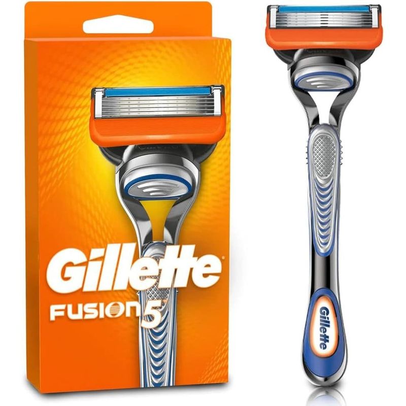 aparelho de barbear gillette fusion 5 recarregável 1 unidade