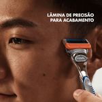 aparelho de barbear gillette fusion 5 recarregável 1 unidade