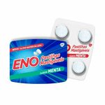eno pastilhas mastigáveis sabor menta 4 unidades haleon