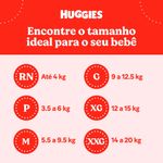 fralda descartável infantil huggies tripla proteção xg 66 unidades