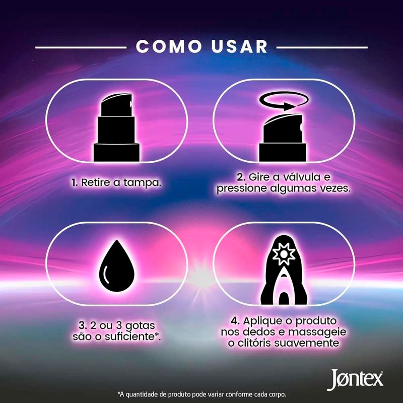 gel íntimo clitoriano jontex intense 10g