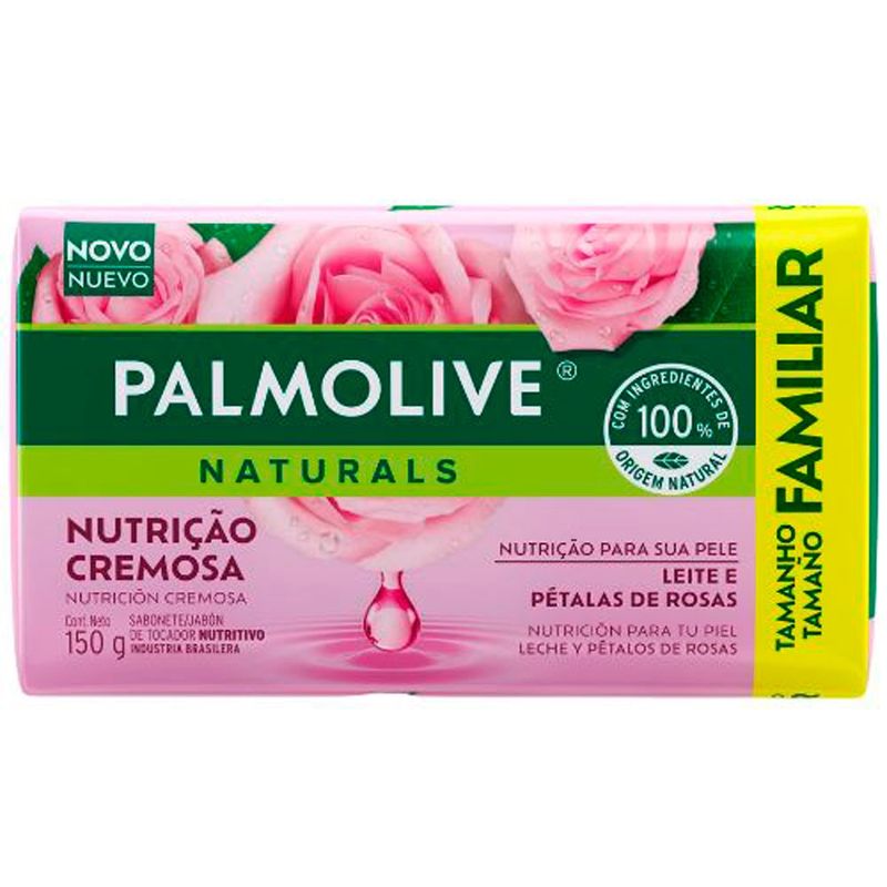 sabonete palmolive naturals nutrição cremosa 150g