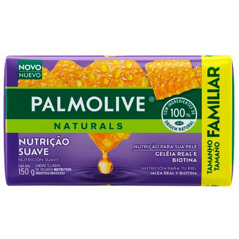 sabonete palmolive naturals nutrição suave 150g