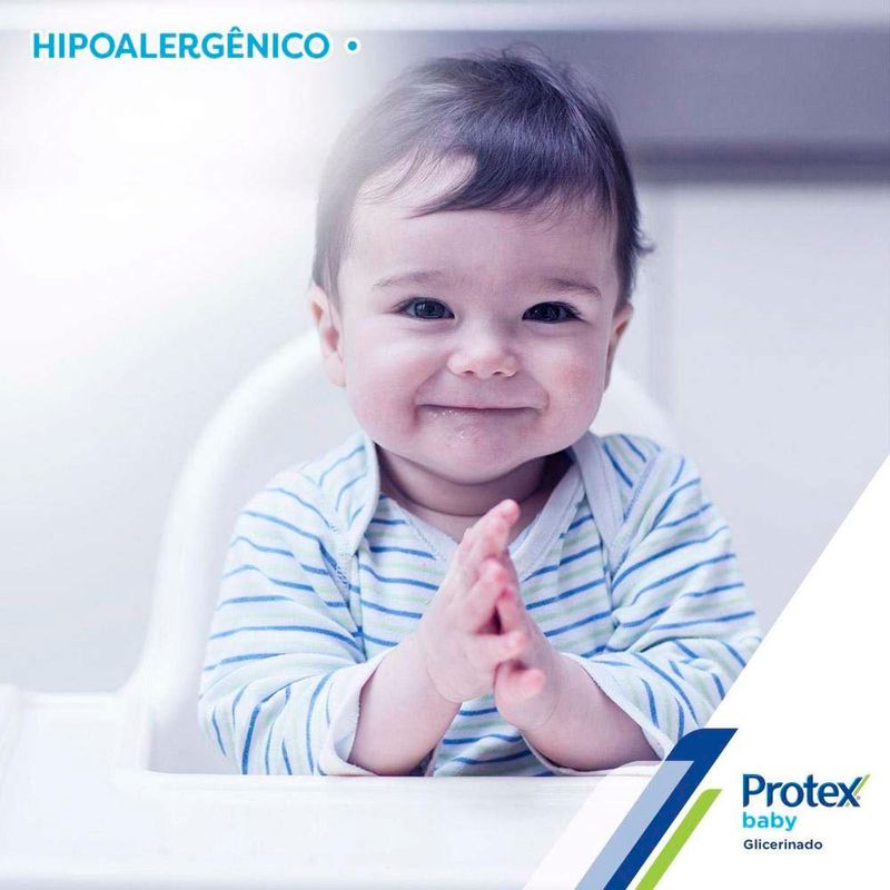 sabonete líquido da cabeça aos pés protex baby proteção delicada 200ml