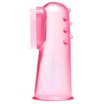 escova massageadora lolly kinddy 0+ rosa