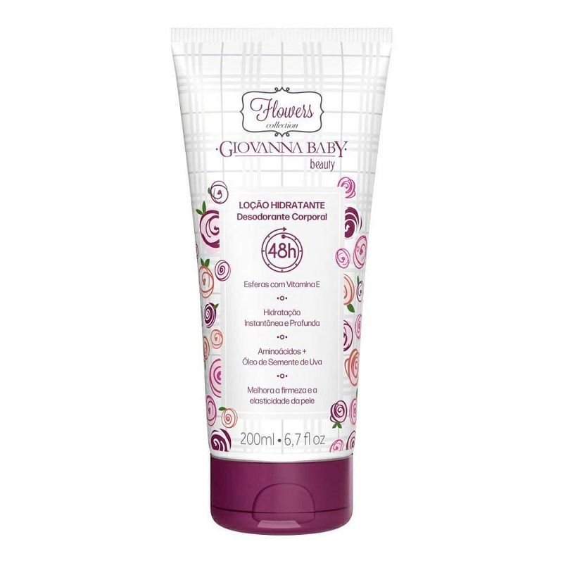 loção hidratante corporal giovanna baby beauty 200ml