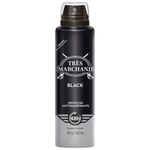 desodorante antitranspirante aerosol très marchand black 150ml