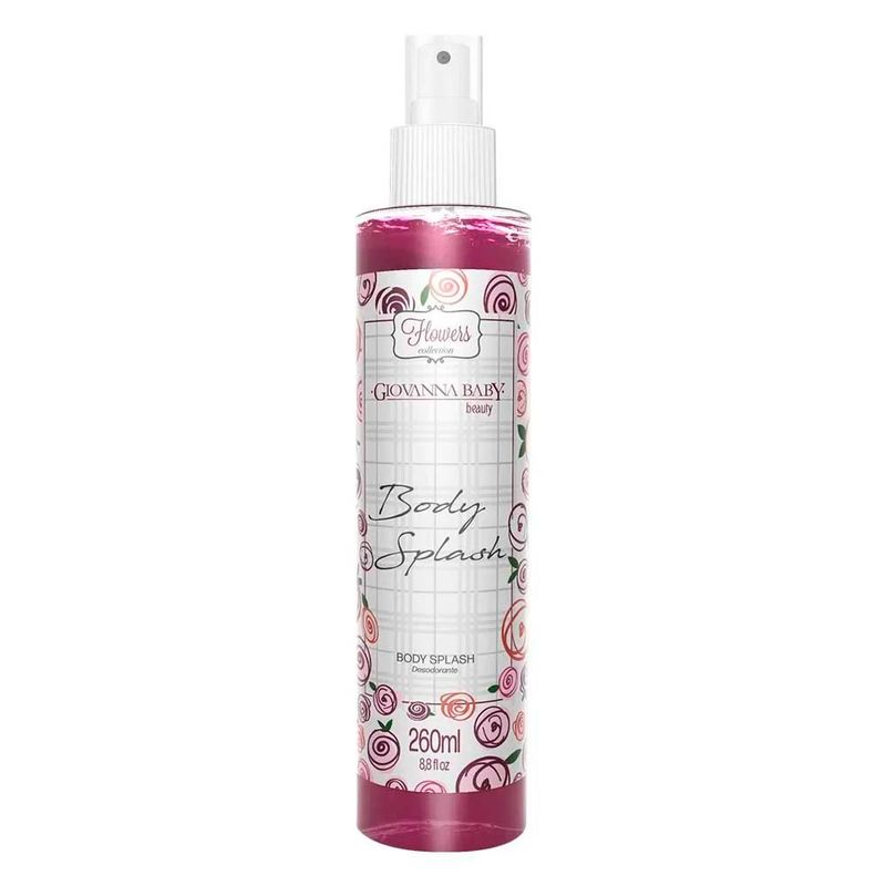 body splash desodorante corporal giovanna baby beauty 260ml