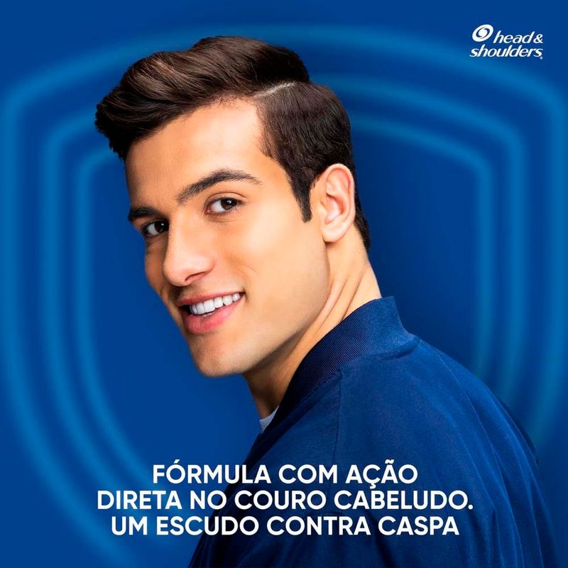 shampoo anticaspa head & shoulders men fragrância poderosa old spice 650ml