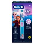 escova dental elétrica infantil oral-b disney frozen