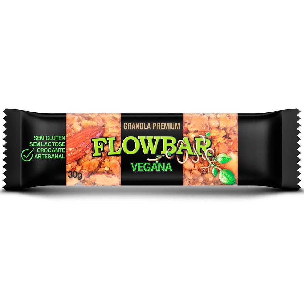 Barra de nuts flowbar cranberry 30g caixa com 12