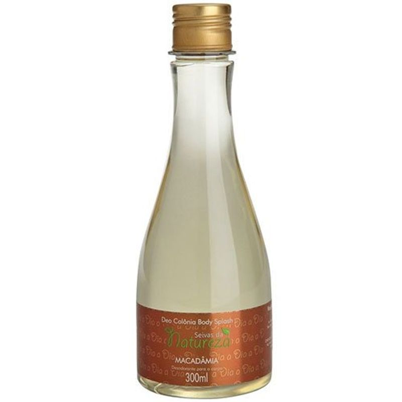 deo colônia seiva natureza macadamia 300ml
