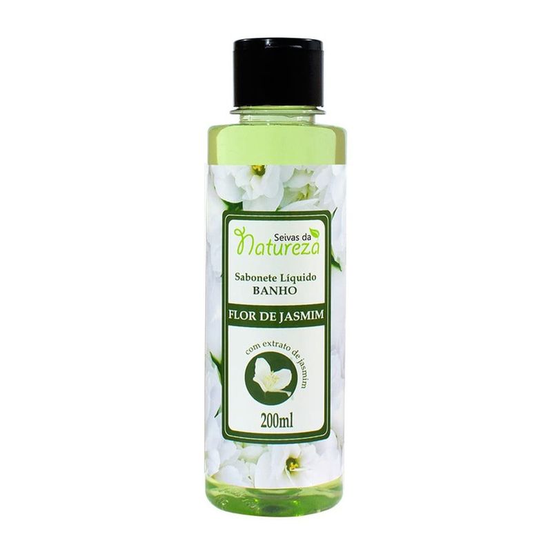 sabonete líquido seivas da natureza flor de jasmim 200ml