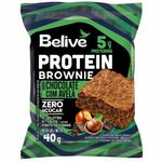 brownie protein belive chocolate com avelã 40g