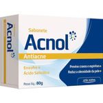 acnol sabonete em barra enxofre e ácido salicílico 80