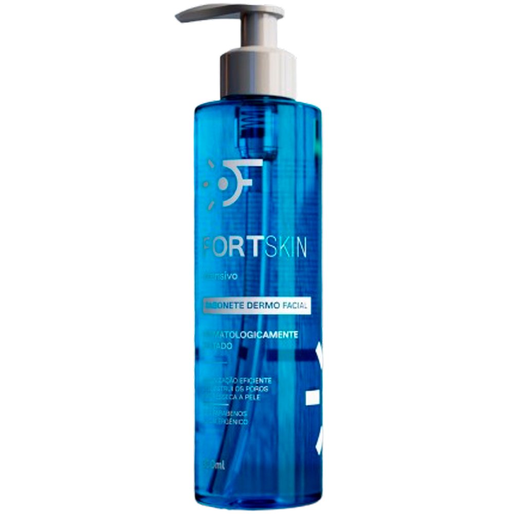 Sabonete Líquido Facial Fortskin Dermo Intensivo 300ml