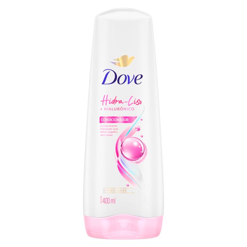 condicionador dove hidra-liso hialurônico 400ml